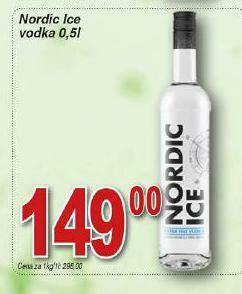 Lidl Nordic ice vodka nabídka
