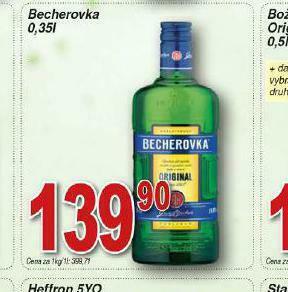Lidl Becherovka nabídka