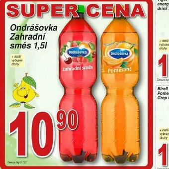 Lidl Ondrášovka zahradní směs nabídka