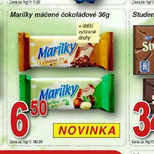 Marilky máčené čokoládové