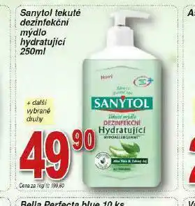 Lidl Sanytol dezinfekční tekuté mýdlo nabídka