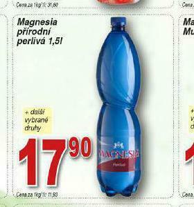 Lidl Magnesia přírodní perlivá nabídka