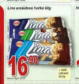 Lidl Lina arašídová hořká nabídka