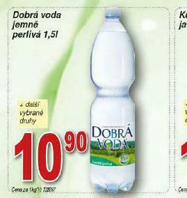 Lidl Dobrá voda jemně perlivá nabídka