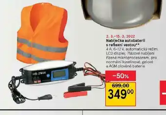 Tesco Nabíječka autobaterií s reflexní vestou nabídka