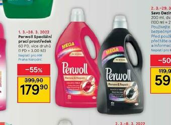 Tesco Perwoll speciální gel na praní nabídka