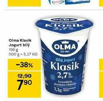 Tesco Olma klasik jogurt bílý nabídka
