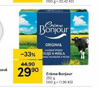 Tesco Créme bonjour nabídka