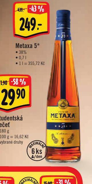 Jip Metaxa 5* nabídka