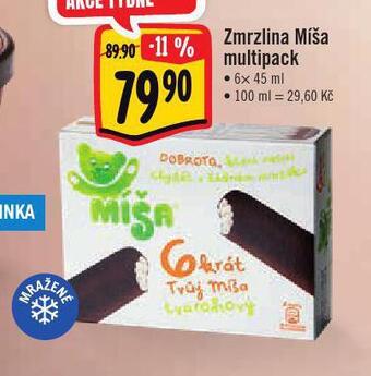 Jip Zmrzlina míša multipack nabídka