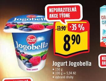 Jip Jogurt jogobella nabídka