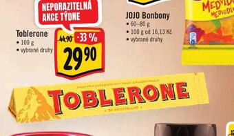 Jip Toblerone nabídka