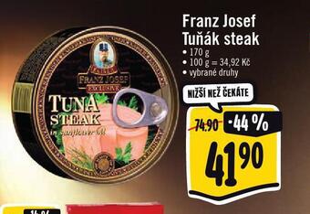Jip Franz josef tuňák steak nabídka