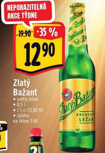 Jip Pivo zlatý bažant nabídka