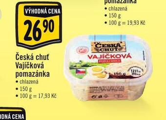 Jip Vajíčková pomazánka nabídka