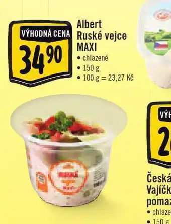 Jip Albert ruské vejce maxi nabídka