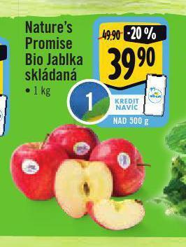 Jip Bio jablka nabídka