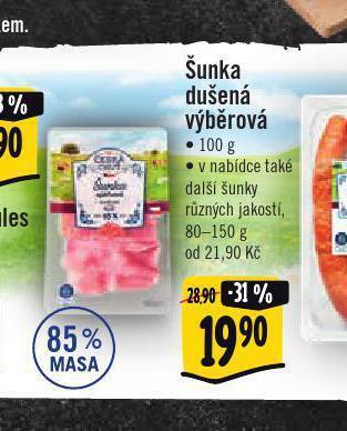 Jip Šunka dušená výběrová nabídka