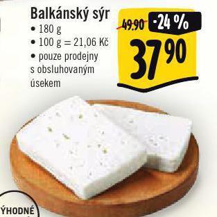 Jip Balkánský sýr nabídka