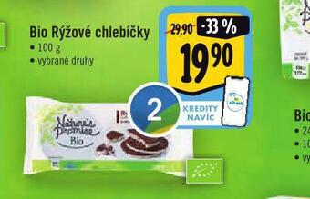 Jip Bio rýžové chlebíčky nabídka