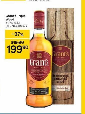 Tesco Grant´s triple wood nabídka