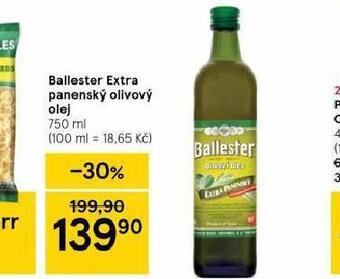 Tesco Ballester extra panenský olivový olej nabídka