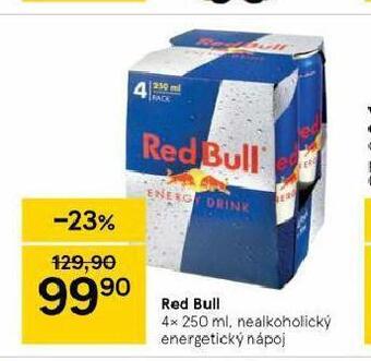 Tesco Red bull nabídka
