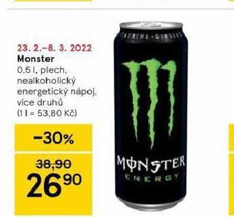 Tesco Monster nabídka