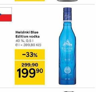 Tesco Helsinki blue edition vodka nabídka