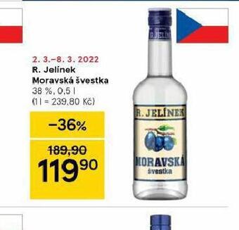Tesco R. jelínek moravská švestka nabídka