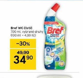 Tesco Bref wc čistič nabídka