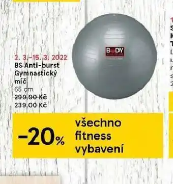 Tesco Gymnastický míč nabídka