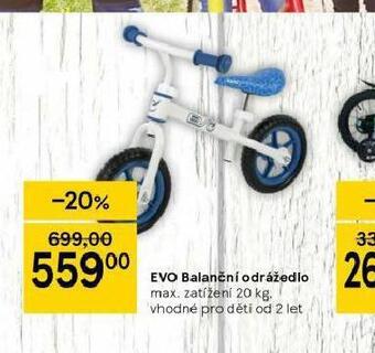 Tesco Evo balanční odrážedlo nabídka