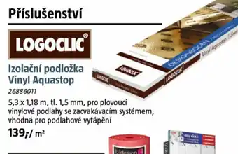 Bauhaus Izolační podložka Vinyl Aquastop 1m2 nabídka