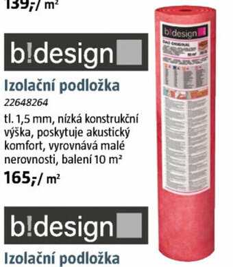 Bauhaus Izolační podložka 1m2 nabídka