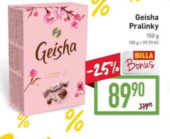 Billa Geisha Pralinky 150g nabídka