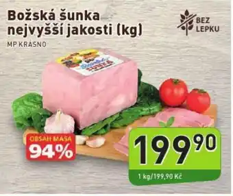 Coop Božská šunka najvyšší jakosti 1kg nabídka