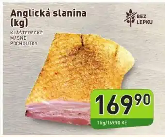 Coop Anglická slanina 1kg nabídka