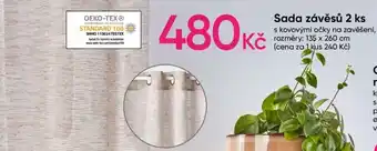 Pepco Sada závěsů 2ks nabídka