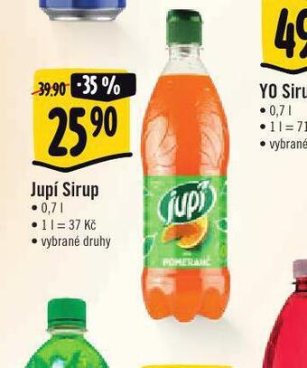 Jip Jupí sirup nabídka