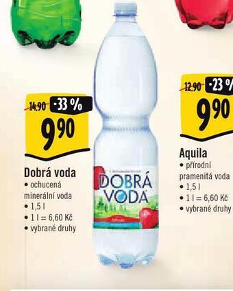 Jip Dobrá voda ochucená nabídka