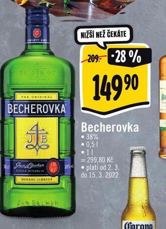 Jip Becherovka nabídka