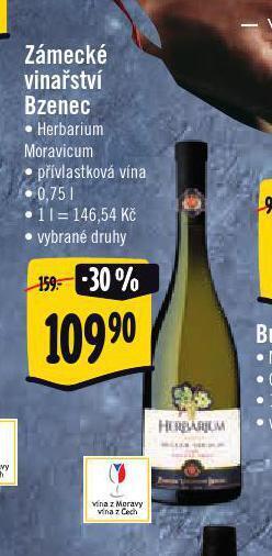Jip Zámecké vinařství bzenec nabídka