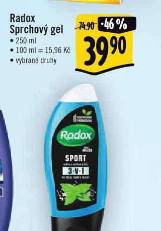 Jip Radox sprchový gel nabídka