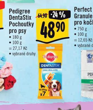 Jip Pedigree denta stix pochoutka pro psy nabídka