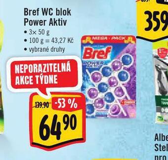Jip Bref wc blok power aktiv nabídka