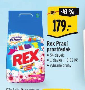 Jip Rex prací prostředek nabídka