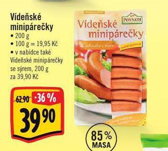 Albert Vídeňské minipárečky nabídka