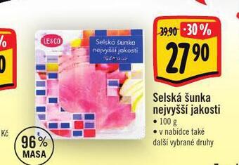 Albert Selská šunka nejvyšší jakosti nabídka
