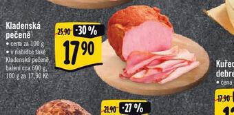 Albert Kladenská pečeně nabídka